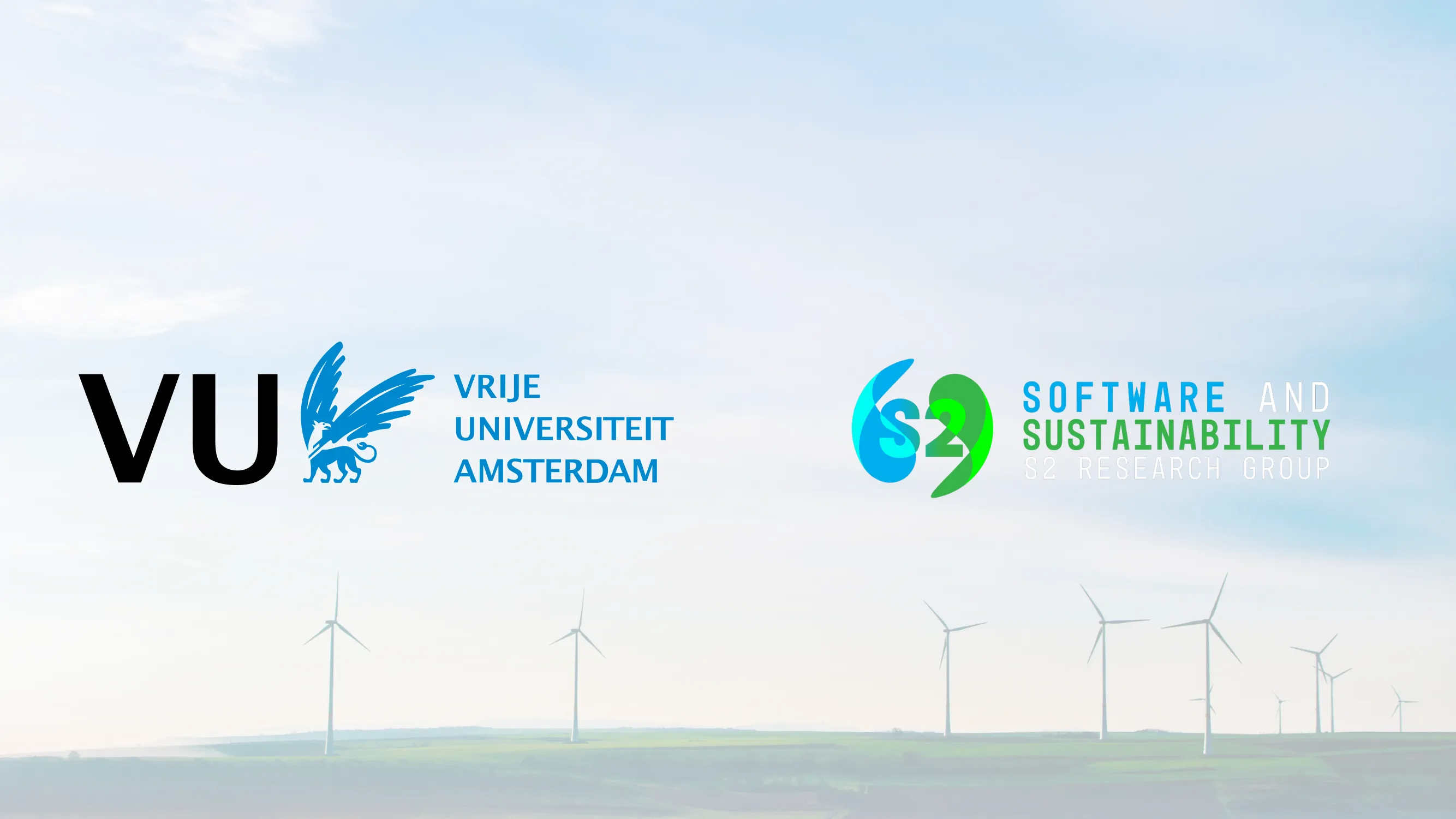 Windturbines with VU and S2 research group